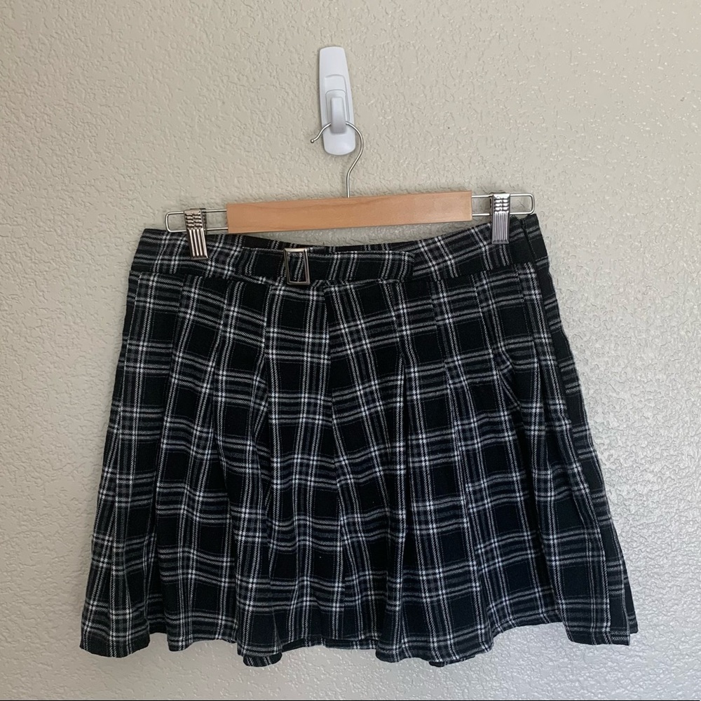 Plaid Mini Skirt